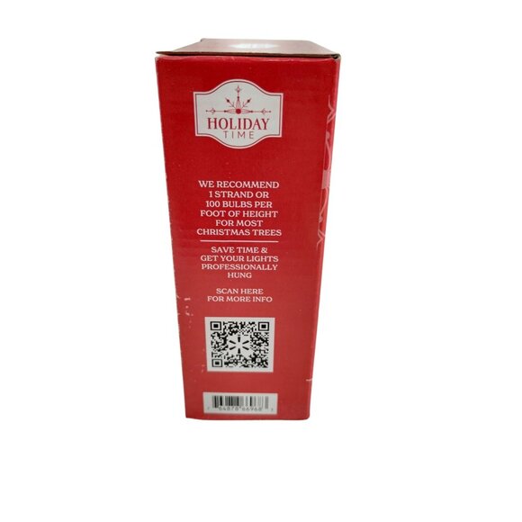 Holiday Time 300 Clear Mini Lights Incandescent Indoor/Outdoor Green Wire 19.5 F - Picture 6 of 6